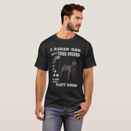 Hunting Dog mama, Plotthund Dad Costume, Cute Plot T-shirt (Voorkant volledig)