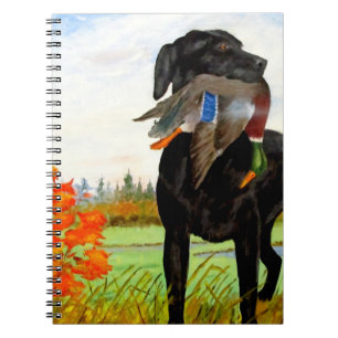 Hunting Dog Painting Notebook Notitieboek