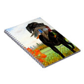 Hunting Dog Painting Notitieboek (Rechterzijde)