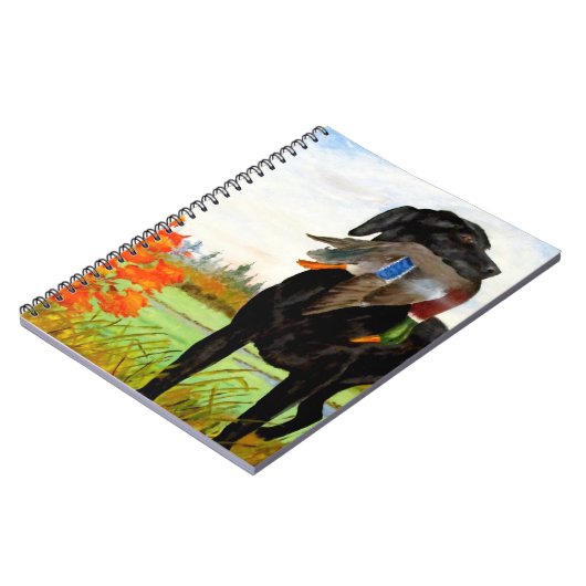 Hunting Dog Painting Notitieboek (Linkerzijde)