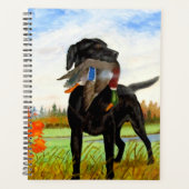 Hunting Dog Painting Planner (Voorkant)