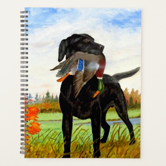 Hunting Dog Painting Planner (Voorkant)