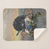 Hunting dog sherpa deken (Voorkant (horizontaal))