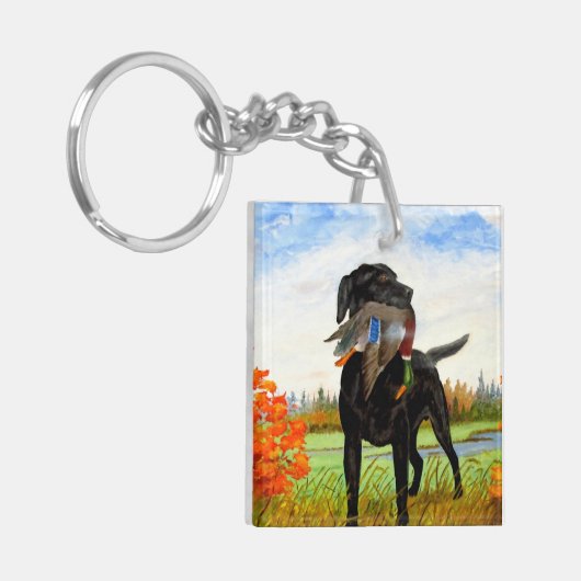 Hunting Dog Sleutelhanger (Voorkant Links)