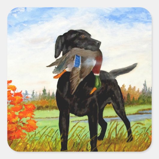 Hunting Dog Stickers (Voorkant)