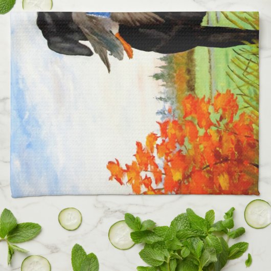 Hunting Dog Towel Theedoek (Gevouwen)