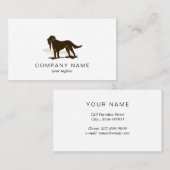 Hunting Dog Visitekaartje (Voorkant / Achterkant)