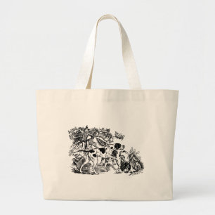 hunting dogs grote tote bag