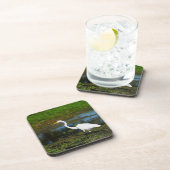 Hunting Egret Bier Onderzetter (Rechterzijde)