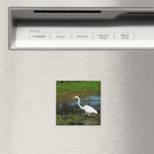 Hunting Egret Magneet (Insitu (Vaatwasser))