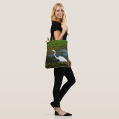 Hunting Egret Tote Bag (Op model)