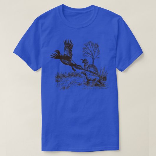 Hunting faasant met SAP T-shirt (Design voorkant)