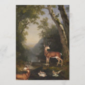 Hunting Fishing Adventure Begins Kids Birthday Kaart (Achterkant)