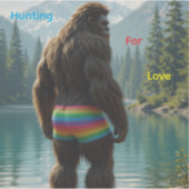 Hunting for love sticker (Voorkant)