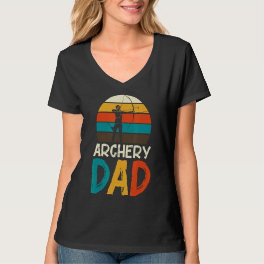 Hunting Fun Archer Bow Archery T-shirt (Voorkant)