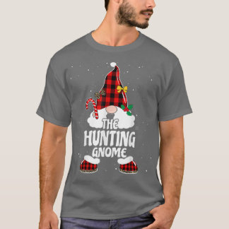 Hunting Gnome Buffalo Pset Matching Family Christu T-shirt