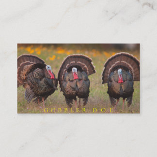 Hunting Guide tweeslachtig Visitekaartje