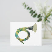 Hunting Horn Briefkaart (Staand voorkant)