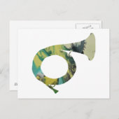 Hunting Horn Briefkaart (Voorkant / Achterkant)