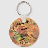 Hunting is een persoonlijke reddingsbok en een boo sleutelhanger (Voorkant)