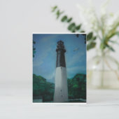 Hunting Island Lighthouse Briefkaart (Staand voorkant)