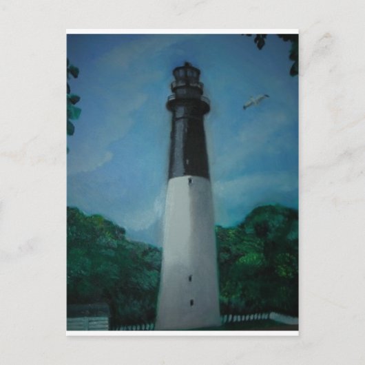 Hunting Island Lighthouse Briefkaart (Voorkant)