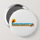 Hunting Island Ronde Button 4,0 Cm (Voorkant /achterkant)
