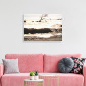 Hunting Island State Park Canvas Afdruk (Insitu (Woonkamer))