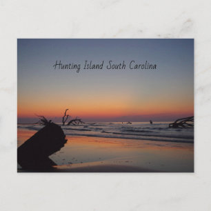 Hunting Island Zonsopgang Briefkaart