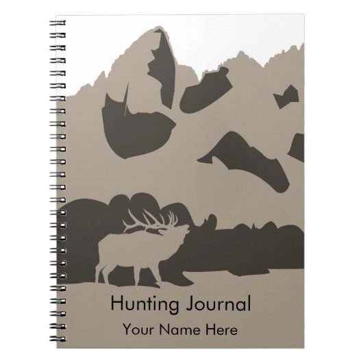 Hunting Journal-notebook Notitieboek (Voorkant)