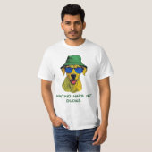 Hunting naps, not ducks, FunnyTee T-shirt (Voorkant volledig)