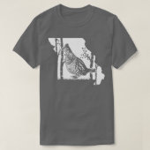Hunting Partridge Grouse (10) T-shirt (Design voorkant)