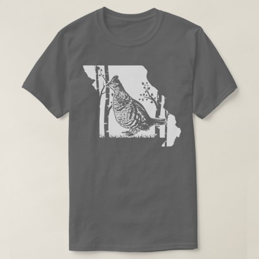 Hunting Partridge Grouse (10) T-shirt (Design voorkant)