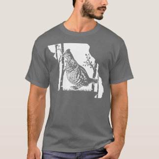 Hunting Partridge Grouse (10) T-shirt
