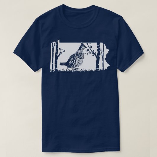 Hunting Partridge Grouse (20) T-shirt (Design voorkant)