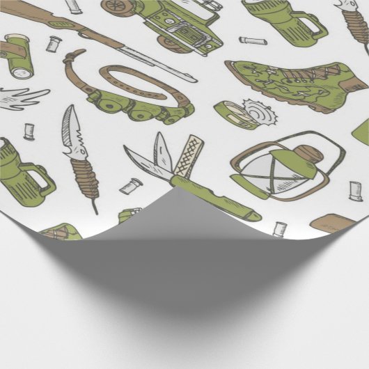 Hunting Pattern Cadeaupapier (Hoek)