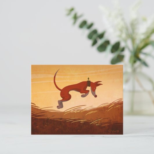 Hunting Podi Briefkaart (Staand voorkant)