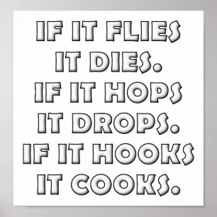 Hunting Poem Funny Hunting Poster