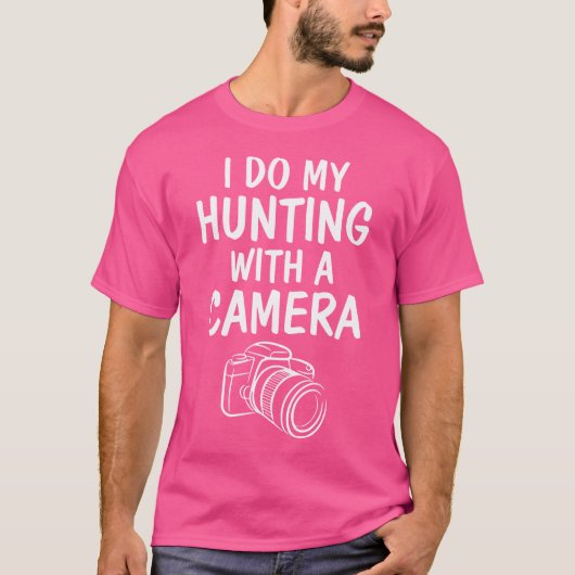 Hunting Pun Photography T-shirt (Voorkant)