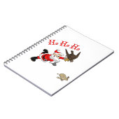 Hunting Santa Notitieboek (Linkerzijde)