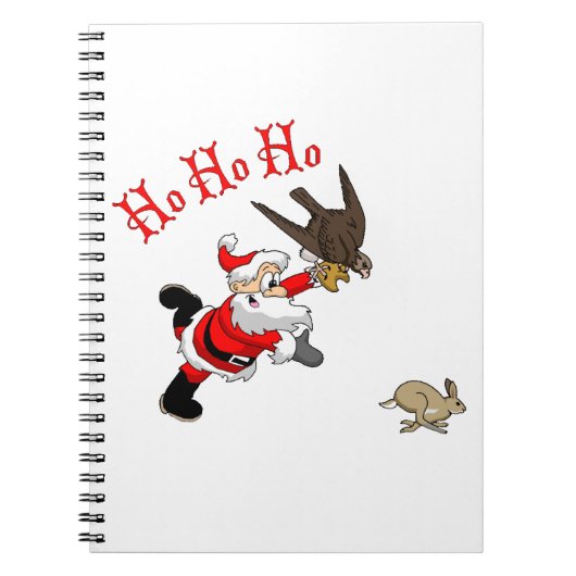 Hunting Santa Notitieboek (Voorkant)