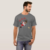 Hunting Santa T-shirt (Voorkant volledig)