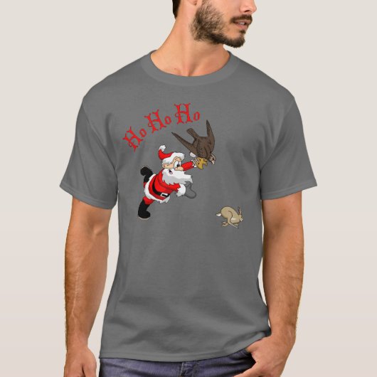 Hunting Santa T-shirt (Voorkant)