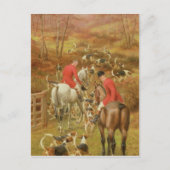 Hunting Scene, 1906 Briefkaart (Voorkant)