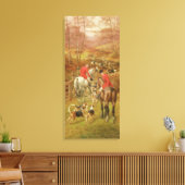 Hunting Scene, 1906 Canvas Afdruk (Insitu (Woonkamer))