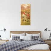 Hunting Scene, 1906 Canvas Afdruk (Insitu (Slaapkamer))