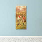 Hunting Scene, 1906 Canvas Afdruk (Insitu (Houten vloer))