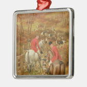 Hunting Scene, 1906 Metalen Ornament (Links)