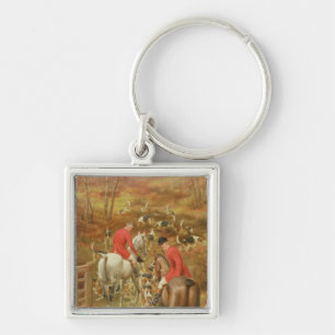 Hunting Scene, 1906 Sleutelhanger