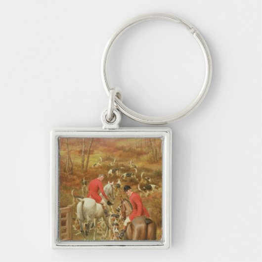 Hunting Scene, 1906 Sleutelhanger (Voorkant)
